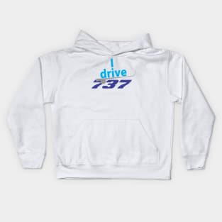 I drive 737 Kids Hoodie